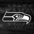 NFL Seattle Seahawks Black & White Moto E5 Play Skin